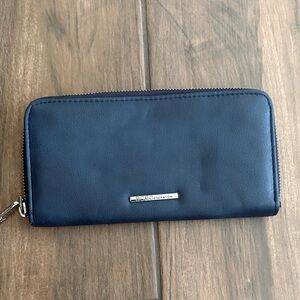 BCBGeneration Midnight Blue Zip Wallet